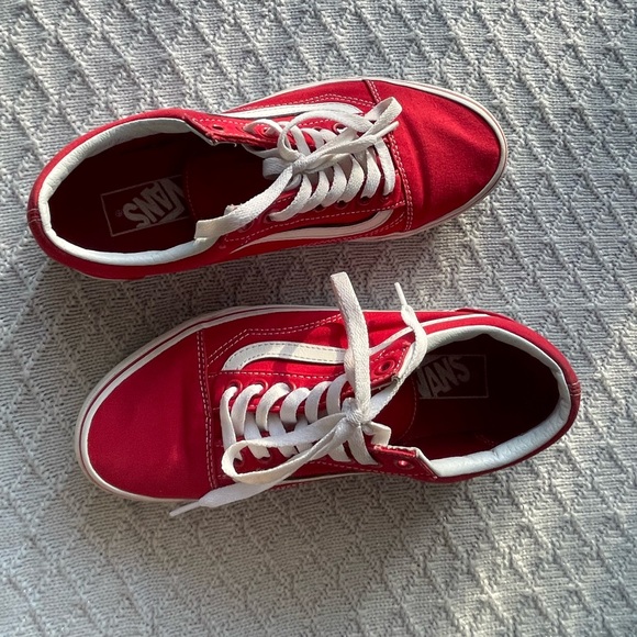 Red Vans ‼️ - Picture 2 of 5